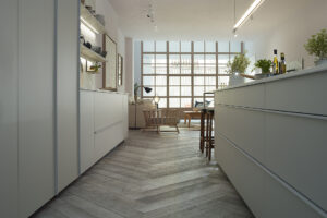 Cocina Fine color bruma con tirador B
